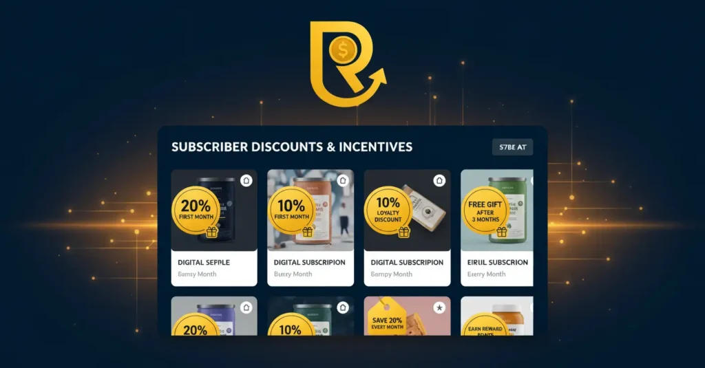 Subscriber discounts & incentives