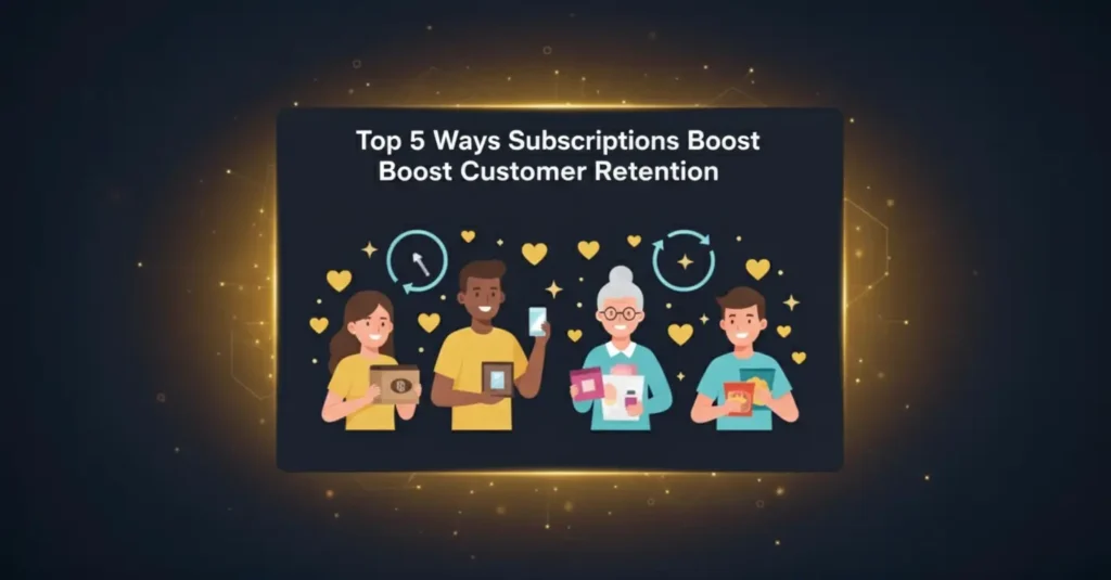 Blog top 5 ways subscriptions boost customer retention